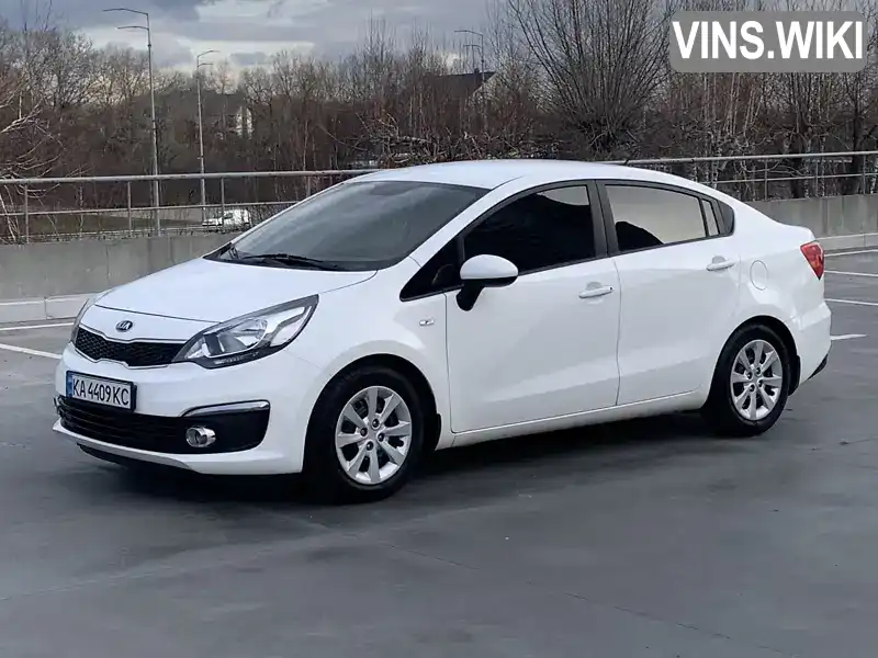 KNADN412BG6096848 Kia Rio 2016 Седан 1.4 л. Фото 3