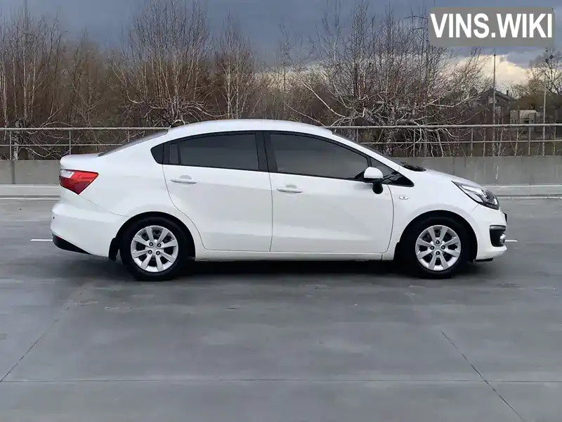 KNADN412BG6096848 Kia Rio 2016 Седан 1.4 л. Фото 6