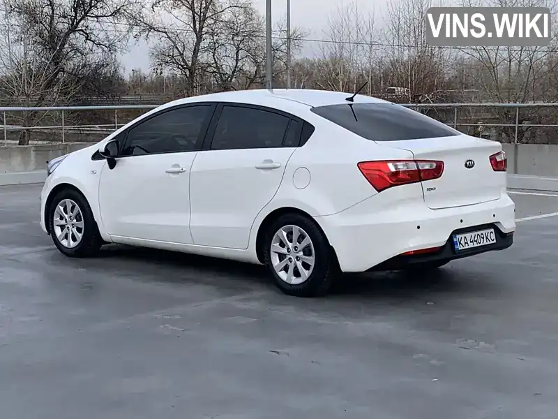 KNADN412BG6096848 Kia Rio 2016 Седан 1.4 л. Фото 7