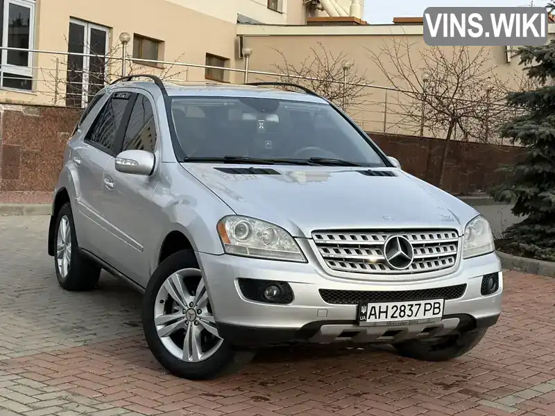 Позашляховик / Кросовер Mercedes-Benz M-Class 2006 3.5 л. Автомат обл. Донецька, Покровськ (Красноармійськ) - Фото 1/21