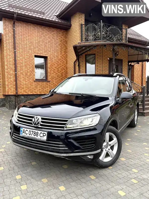 Позашляховик / Кросовер Volkswagen Touareg 2015 2.97 л. Автомат обл. Волинська, Луцьк - Фото 1/21