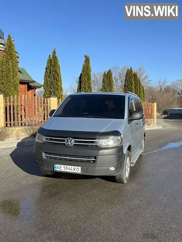 Мінівен Volkswagen Transporter 2014 1.97 л. Ручна / Механіка обл. Дніпропетровська, Дніпро (Дніпропетровськ) - Фото 1/11