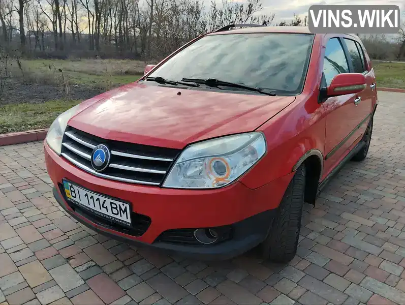 Хетчбек Geely MK Cross 2014 1.5 л. Ручна / Механіка обл. Полтавська, Миргород - Фото 1/11