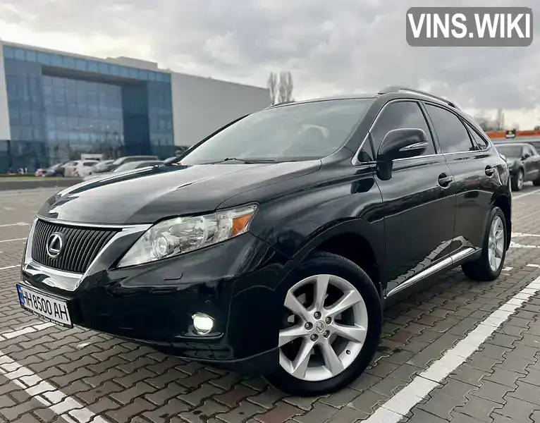 JTJBK11A302442336 Lexus RX 2011 Внедорожник / Кроссовер 3.46 л. Фото 1