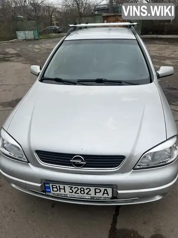 W0L0TGF3528041385 Opel Astra 2002 Універсал 1.69 л. Фото 2