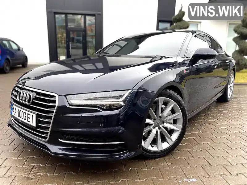 WAUWGAFC6GN093839 Audi A7 Sportback 2015 Ліфтбек 3 л. Фото 2