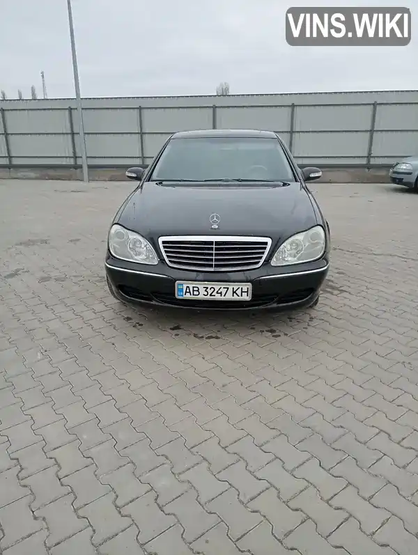 WDB2201841A425456 Mercedes-Benz S-Class 2004 Седан 4.97 л. Фото 1