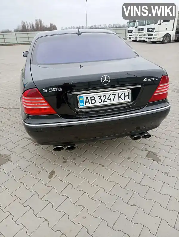 WDB2201841A425456 Mercedes-Benz S-Class 2004 Седан 4.97 л. Фото 2