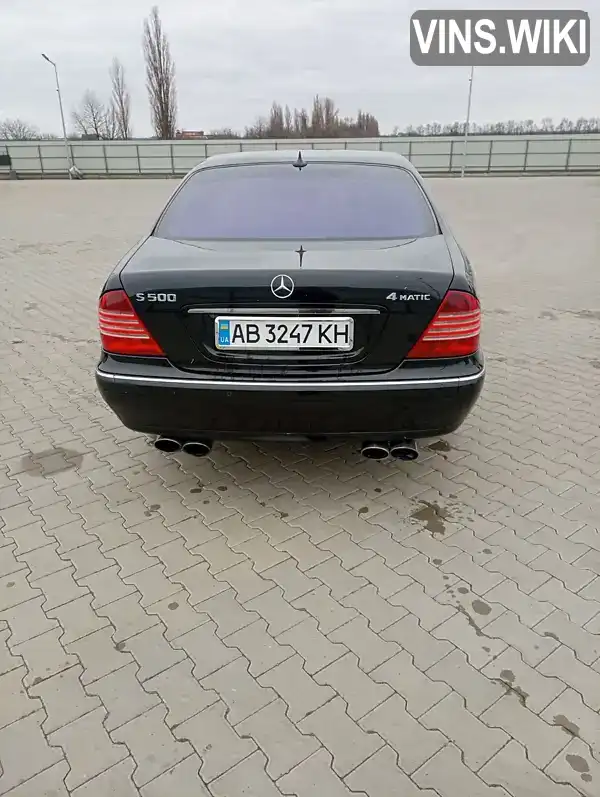 WDB2201841A425456 Mercedes-Benz S-Class 2004 Седан 4.97 л. Фото 3