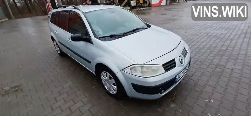 Універсал Renault Megane 2003 1.6 л. Ручна / Механіка обл. Волинська, Любомль - Фото 1/10