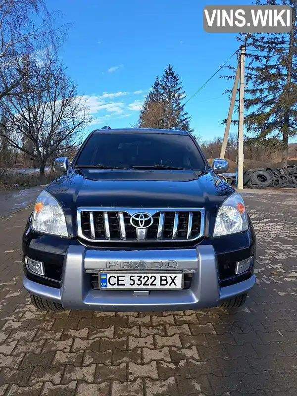 JTEBU25JX55016349 Toyota Land Cruiser Prado 2005 Позашляховик / Кросовер 3.96 л. Фото 1