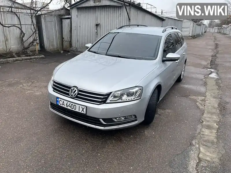 WVWZZZ3CZCE167626 Volkswagen Passat 2012 Универсал 1.97 л. Фото 1