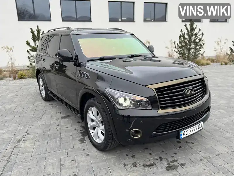 JN8AZ2NEXC9019069 Infiniti QX80 2013 Внедорожник / Кроссовер 5.55 л. Фото 4