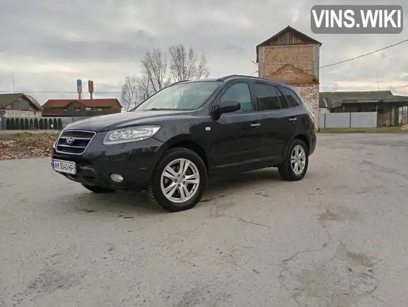 Позашляховик / Кросовер Hyundai Santa FE 2008 2.19 л. Автомат обл. Житомирська, Баранівка - Фото 1/16