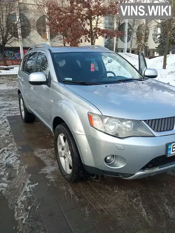 JMBXJCW8W7U016882 Mitsubishi Outlander 2007 Внедорожник / Кроссовер 2 л. Фото 2