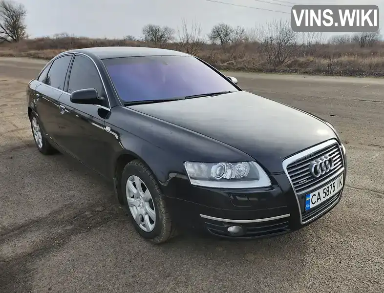 Седан Audi A6 2005 3 л. Автомат обл. Черкасская, Смела - Фото 1/21