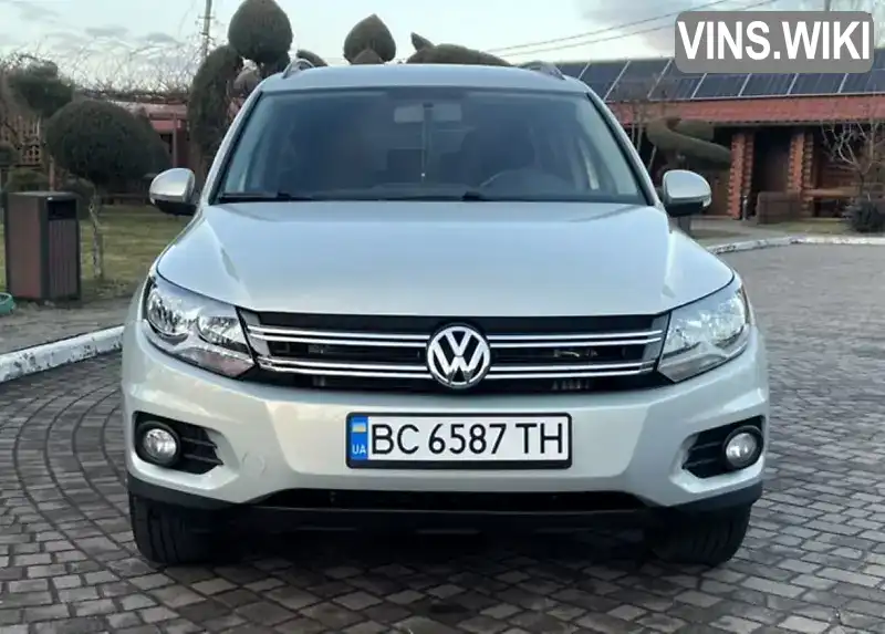 WVGAV7AX4FW614951 Volkswagen Tiguan 2015 Позашляховик / Кросовер 1.98 л. Фото 2