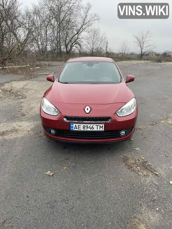 VF1LZBR0546581161 Renault Fluence 2012 Седан 1.6 л. Фото 2