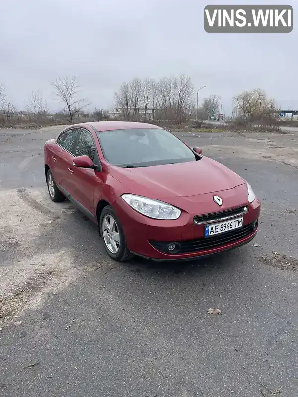 VF1LZBR0546581161 Renault Fluence 2012 Седан 1.6 л. Фото 3