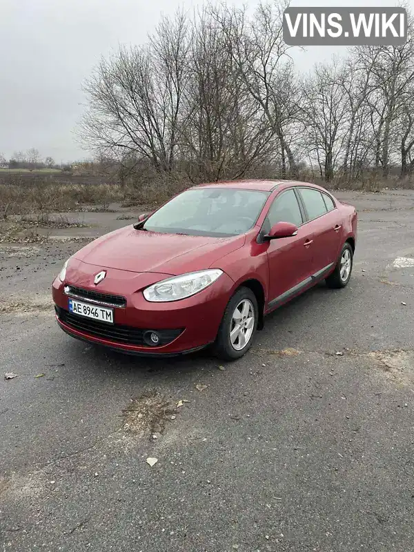 VF1LZBR0546581161 Renault Fluence 2012 Седан 1.6 л. Фото 5