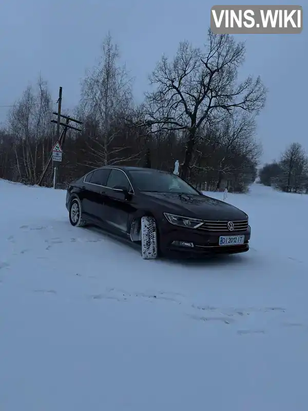 Седан Volkswagen Passat 2016 1.6 л. Ручна / Механіка обл. Тернопільська, Тернопіль - Фото 1/21