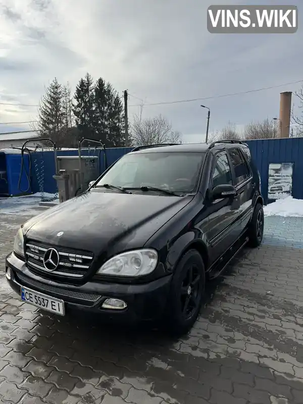 Позашляховик / Кросовер Mercedes-Benz M-Class 2003 2.7 л. Автомат обл. Чернівецька, Глибока - Фото 1/21