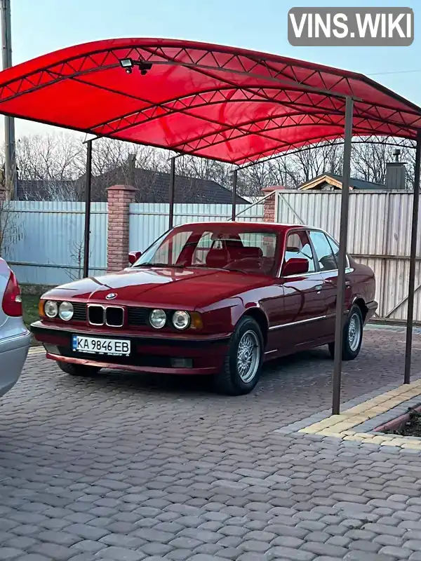 WBAHD61090BK13913 BMW 5 Series 1990 Седан 2.5 л. Фото 1