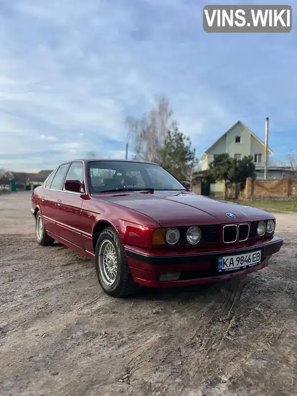 WBAHD61090BK13913 BMW 5 Series 1990 Седан 2.5 л. Фото 9