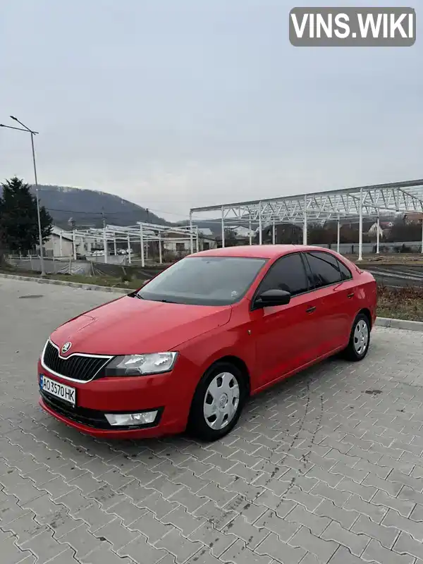 Хэтчбек Skoda Rapid 2013 1.2 л. Ручная / Механика обл. Закарпатская, Мукачево - Фото 1/21