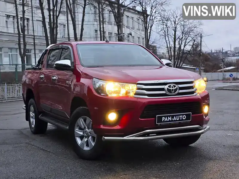 Пікап Toyota Hilux 2018 2.4 л. Автомат обл. Київська, Київ - Фото 1/21