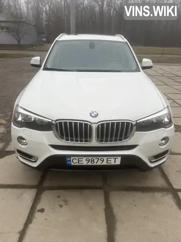 5UXWX9C55G0D91949 BMW X3 2016 Внедорожник / Кроссовер 2 л. Фото 1