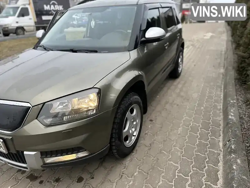 TMBJT75L1F6074749 Skoda Yeti 2015 Внедорожник / Кроссовер 1.6 л. Фото 2