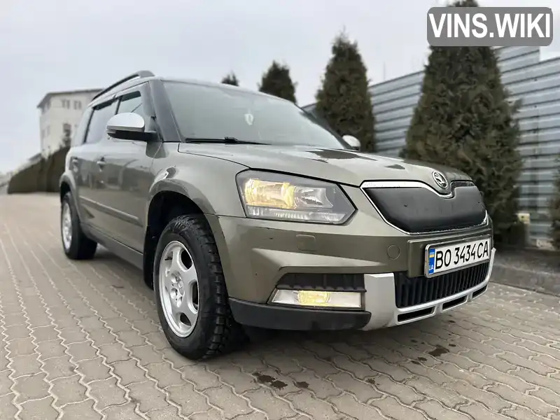 TMBJT75L1F6074749 Skoda Yeti 2015 Внедорожник / Кроссовер 1.6 л. Фото 3