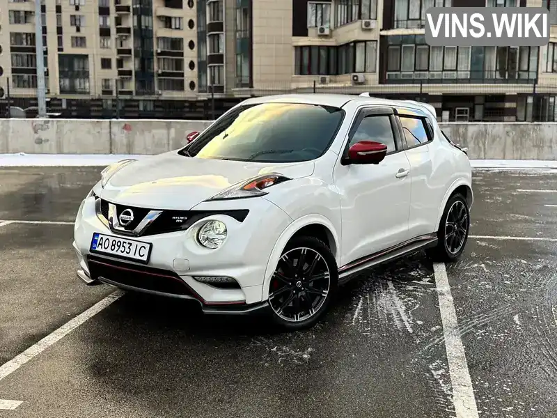 Позашляховик / Кросовер Nissan Juke 2015 1.62 л. Варіатор обл. Закарпатська, Ужгород - Фото 1/21