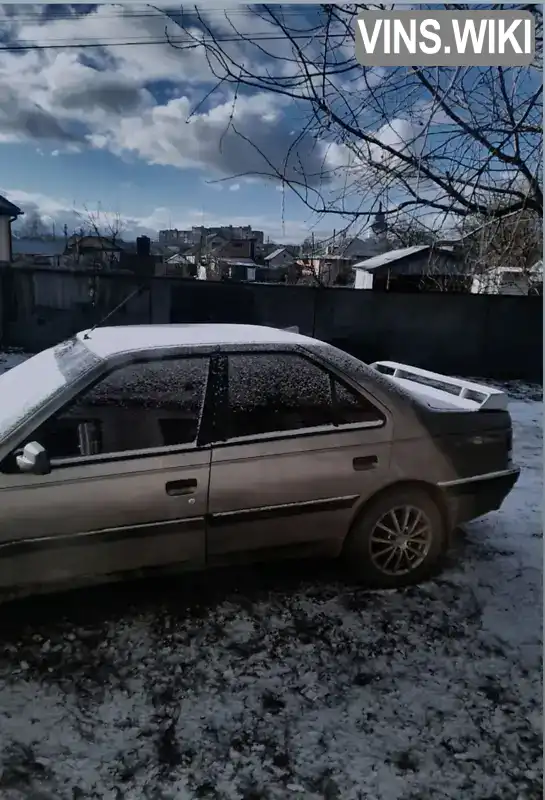 Седан Peugeot 405 1991 1.91 л. Ручная / Механика обл. Черниговская, Нежин - Фото 1/9