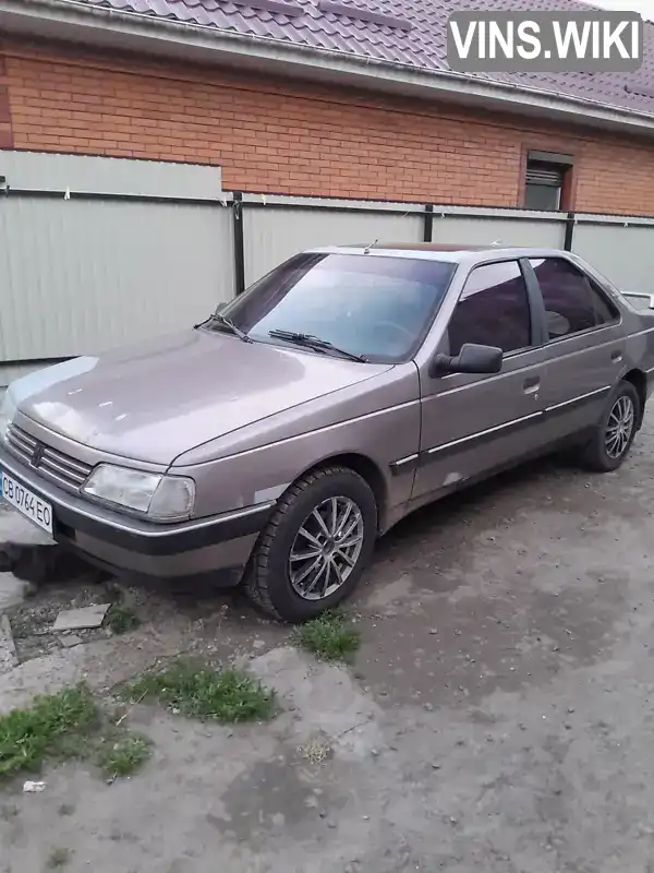 VF315BDD270470269 Peugeot 405 1991 Седан 1.91 л. Фото 3