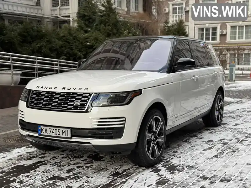 Внедорожник / Кроссовер Land Rover Range Rover 2019 5 л. Автомат обл. Киевская, Киев - Фото 1/21