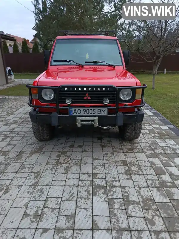 JMBL043GVGY405328 Mitsubishi Pajero 1986 Внедорожник / Кроссовер 2.3 л. Фото 2