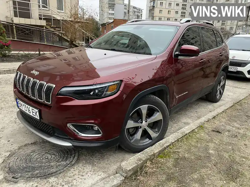 Внедорожник / Кроссовер Jeep Cherokee 2019 2.36 л. Типтроник обл. Сумская, Сумы - Фото 1/21