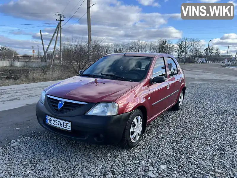 Седан Dacia Logan 2005 1.39 л. обл. Хмельницкая, Изяслав - Фото 1/20