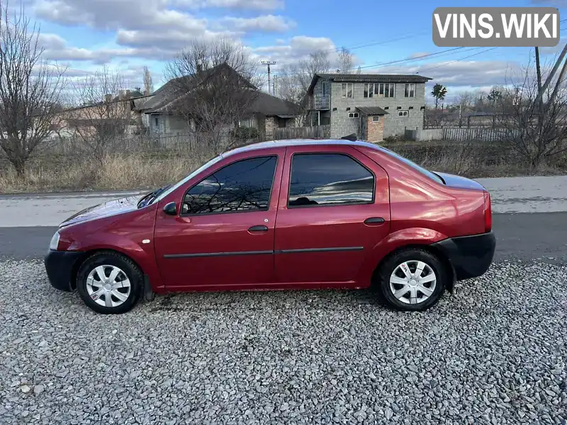 UU1LSDAGH34416495 Dacia Logan 2005 Седан 1.39 л. Фото 2