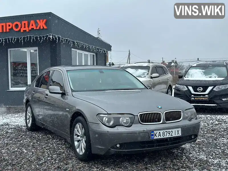 Седан BMW 7 Series 2001 3.6 л. Автомат обл. Львівська, Дрогобич - Фото 1/21