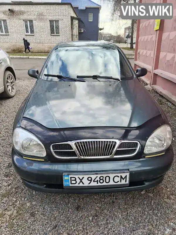 Седан Daewoo Lanos 2005 1.6 л. Ручна / Механіка обл. Хмельницька, Волочиськ - Фото 1/5