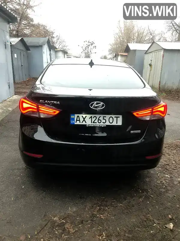 KMHDH4AEXFU234414 Hyundai Elantra 2014 Седан 1.8 л. Фото 8