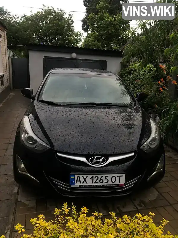 KMHDH4AEXFU234414 Hyundai Elantra 2014 Седан 1.8 л. Фото 9