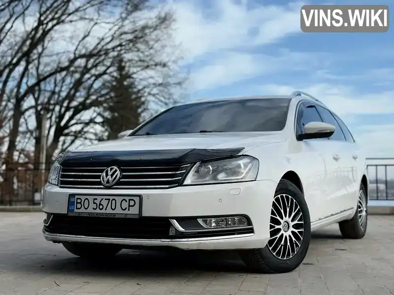 Універсал Volkswagen Passat 2011 1.97 л. Ручна / Механіка обл. Тернопільська, Кременець - Фото 1/21