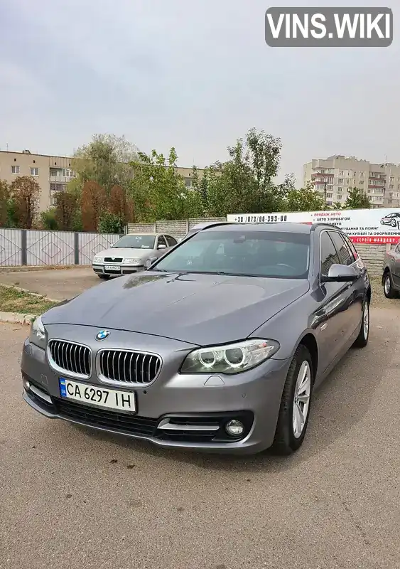 WBA5J91090D492913 BMW 5 Series 2014 Універсал 2 л. Фото 1