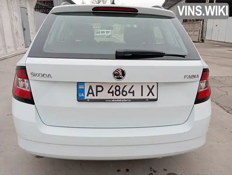 TMBJM6NJ8GZ176541 Skoda Fabia 2016 Універсал 1.2 л. Фото 7