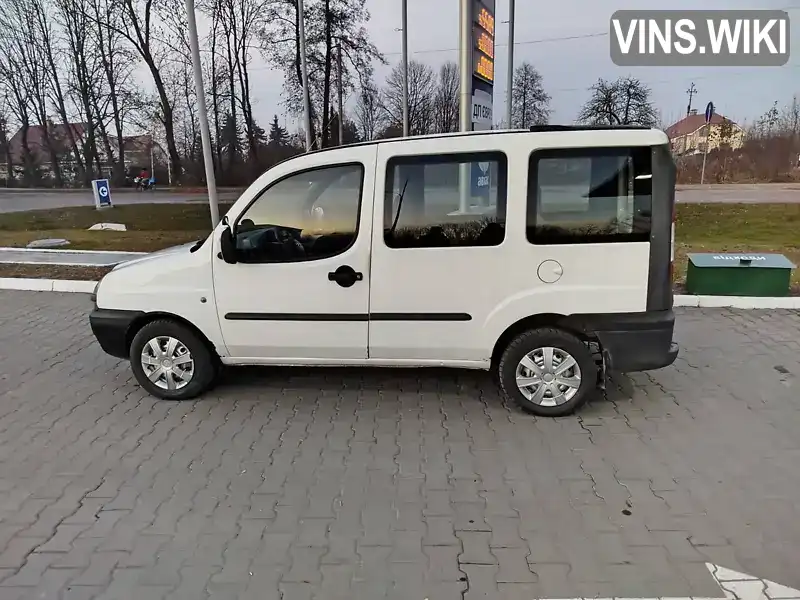 Мінівен Fiat Doblo 2001 1.91 л. Ручна / Механіка обл. Рівненська, Рокитне - Фото 1/10