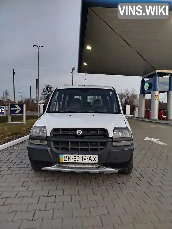 ZFA22300005077941 Fiat Doblo 2001 Мінівен 1.91 л. Фото 2